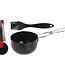 Sauspan - met sauskwast - zwart