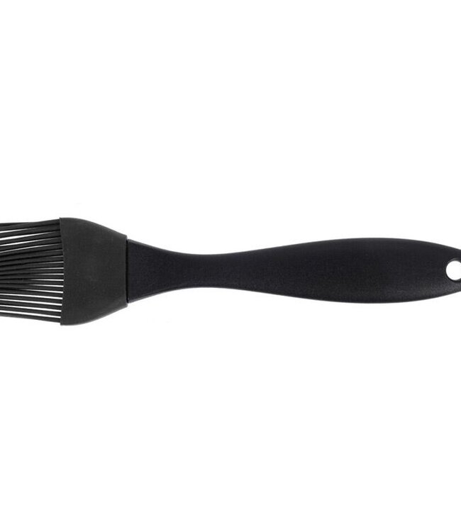 Sauspan met Siliconen Sauskwast – Zwart