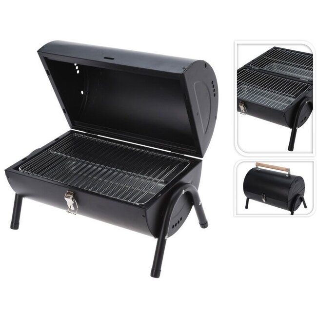 Charcoal Barbecue – Cylinder Table Model