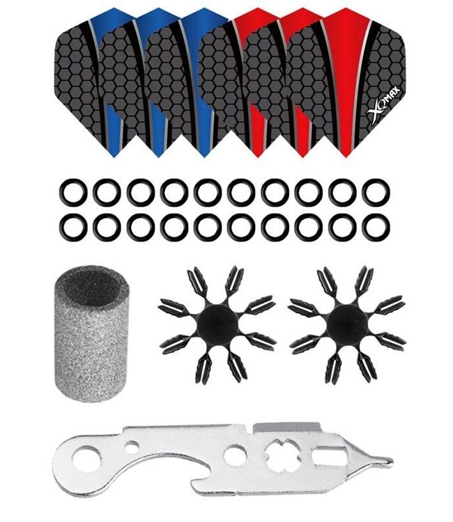 Dart Set 6x 24g Steeltip – 56 Pieces