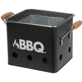 BBQ Kubus Mini-Barbecue – Mat Zwart