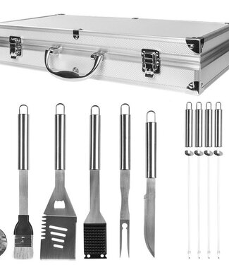 Ceruzo Ceruzo BBQ Gereedschapset – Luxe 19-delige