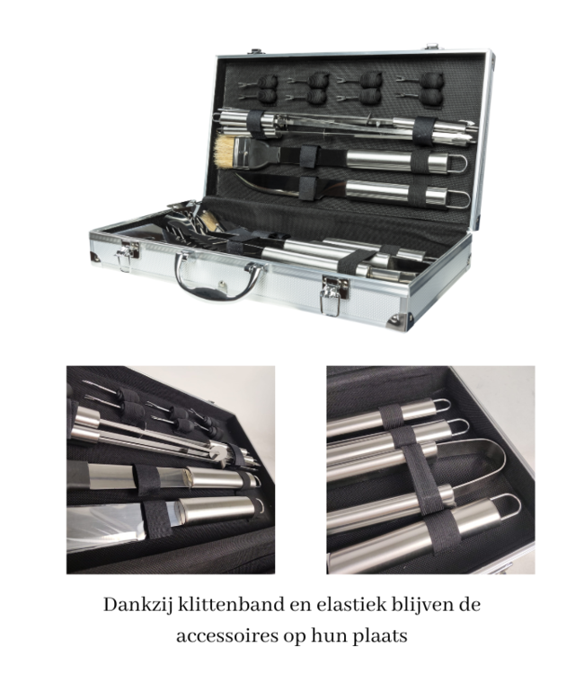 Ceruzo BBQ Tool Set – Luxury 19-Piece