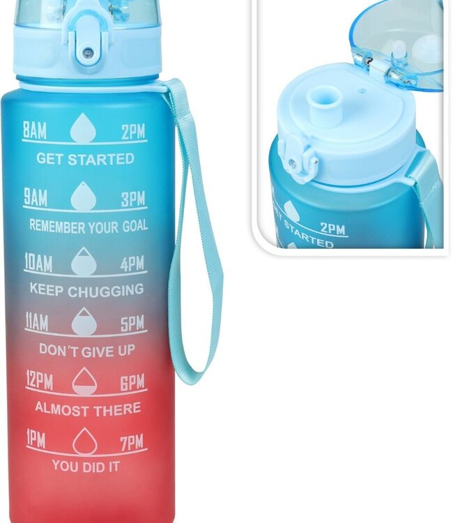 Motivatie Waterfles – 1 Liter