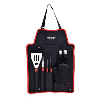 Bergner BBQ Accessories Gift Set – 7-Piece