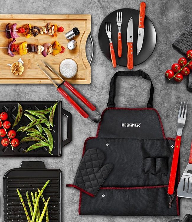 BBQ Accessoires Geschenkset – 7-delig