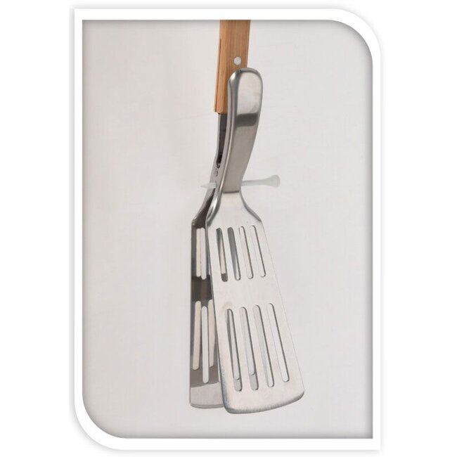 BBQ Spatel mit Klemme - 40 cm