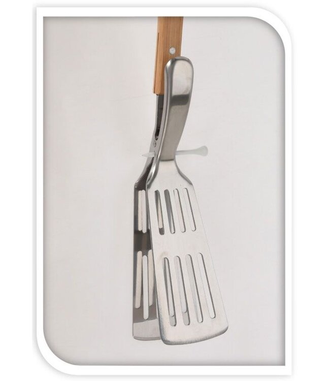 BBQ Spatel met Klem – 40 cm