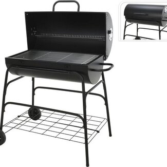 Mobile Charcoal Barbecue – Cylinder | Ø39 x 77 cm
