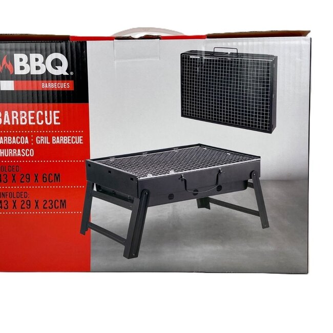 BBQ Foldable Portable Barbecue - 43 × 29 cm