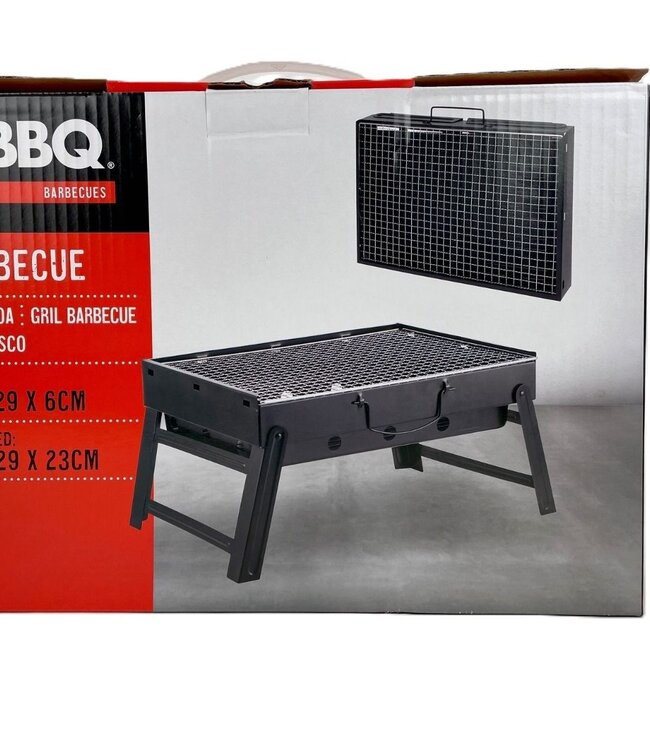 Foldable Portable Barbecue – 43 x 29 cm