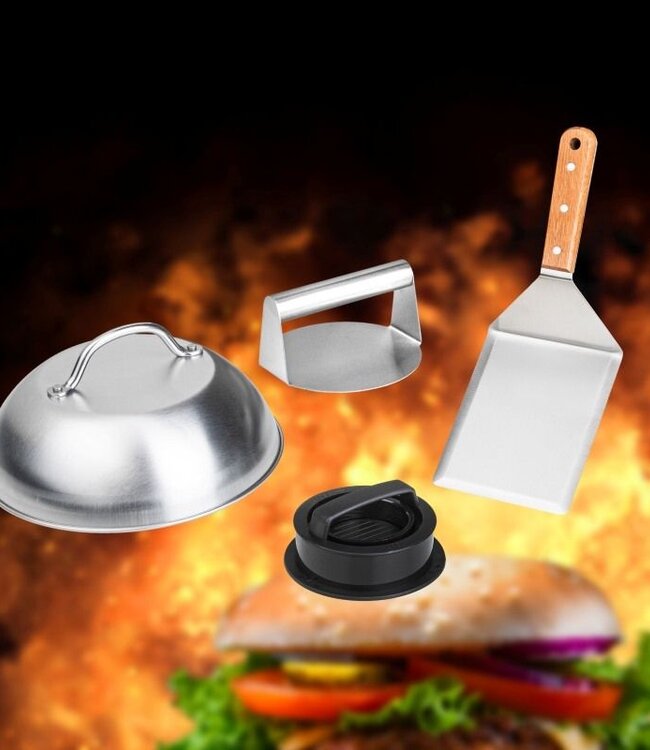 Hamburger Maker Set – 4-Piece