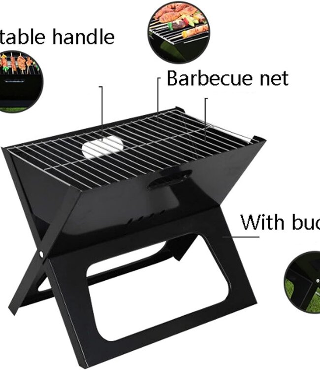 Foldable Barbecue – Portable Charcoal Grill