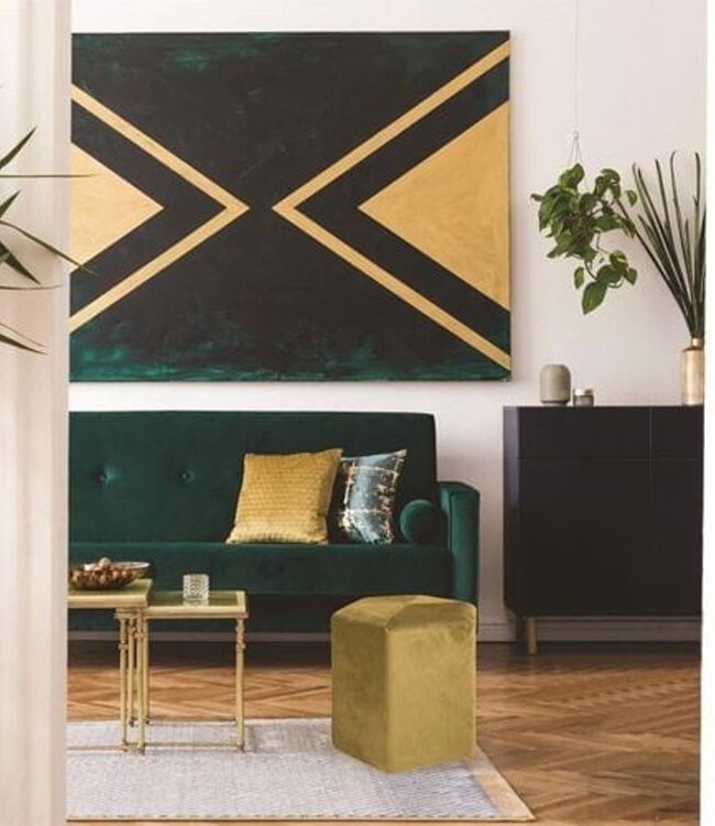 Dark Grey Pouf – Corduroy Dream Cover – 35x35x35 cm – Guila