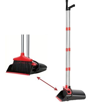Ceruzo Dustpan and Dustpan with Long Handle