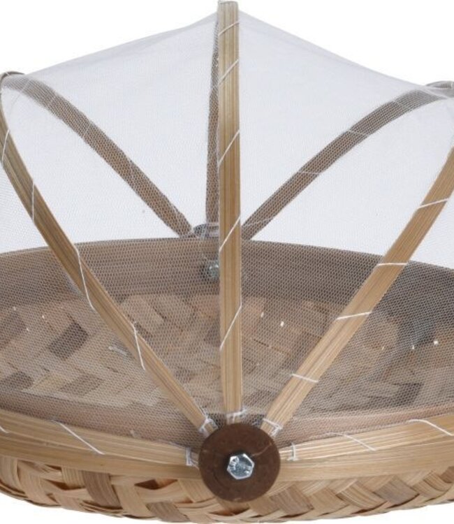 Vliegenkap - bamboe - set van 3