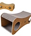 Eco-Friendly Two-Story Cat Scratching Hous