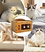 Eco-Friendly Two-Story Cat Scratching Hous