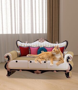 Kattenbank van Karton met Krabfunctie