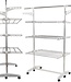 Laundry drying rack - Clothes rack - Foldable - Gray