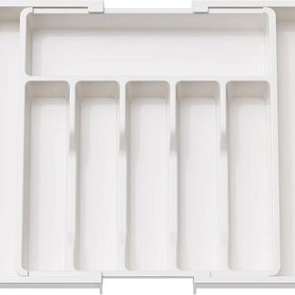 Ceruzo Adjustable Cutlery Tray - Extendable to 8 Compartments