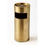 Afvalbak met Asbak - Staand - Goud