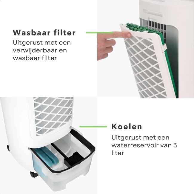 Air Cooler with Remote – 3L, 45W