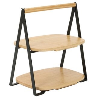 Ceruzo Etagere - Bamboo - height 30 cm