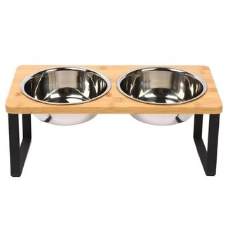 Ceruzo Dubbele Voerbak voor Huisdieren