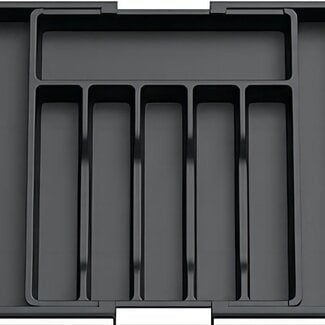 Adjustable Cutlery Tray - Extendable to 8 Compartments
