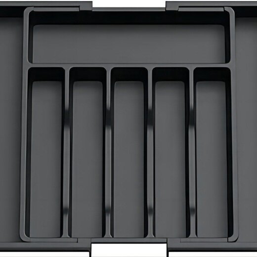 Adjustable Cutlery Tray - Extendable to 8 Compartments