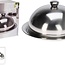 Excellent Houseware Servierglocke mit Edelstahl-Tablett - 30 cm