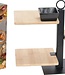 Etagere Metaal met bamboe