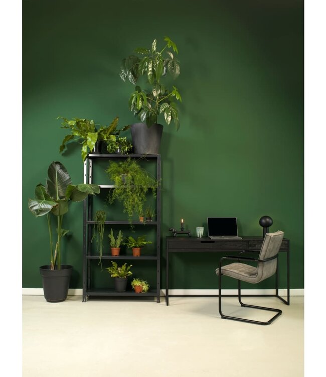 Workliving Haven Eetkamerstoel – Vegan Leer Grijs