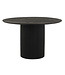 Eettafel – Ø120 – Acacia Zwart – Congo Collection