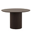 Eettafel – Ø120 – Mango Dark Walnut –  Salon Tafel