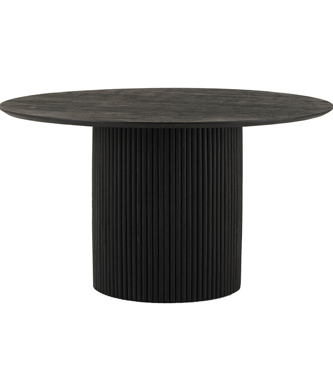 Eettafel – Ø140 – Acacia Zwart – Congo Collection