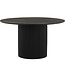 Eettafel – Ø140 – Acacia Zwart – Congo Collection