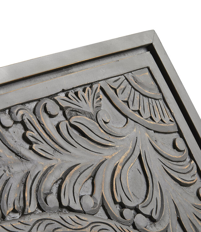 Kast – 2 Deuren – Carving Collection – Mango Massief