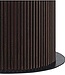Eettafel – Ø140 – Mango Dark Walnut – Massief Hout