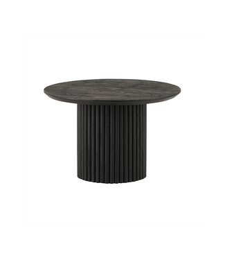 Coffee Table – Ø60 – Acacia Black – Congo Collection