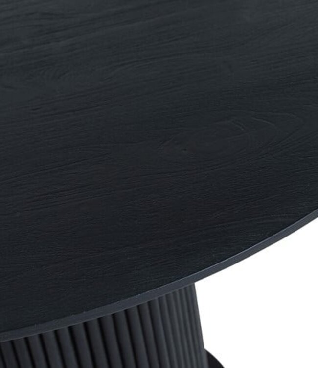 Dining Table – Ø120 – Acacia Black – Congo Collection