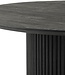 Eettafel – Ø120 – Acacia Zwart – Congo Collection