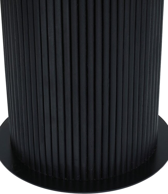 Dining Table – Ø120 – Acacia Black – Congo Collection