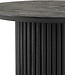 Coffee Table – Ø90 – Acacia Black – Congo Collection