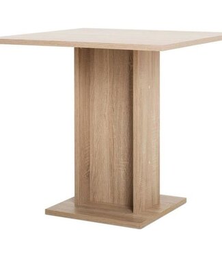 Eettafel – GUSTAVE – Vierkant – Eiken Decor – 80 x 80 cm – 2-4 Personen