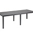 Outdoor Eettafel – Queen – Rotan Effect – Antraciet – 220 x 90 x 72 cm