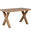 Eettafel – MANZANO – Rechthoekig – Flagstaff Eiken – 160 x 90 x 75 cm