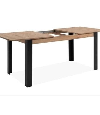 AUCUNE Uitschuifbare Eettafel – TOLOSA – Eiken – 150-200 x 75 x 80 cm