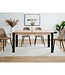 Uitschuifbare Eettafel – TOLOSA –  Eiken – 150-200 x 75 x 80 cm